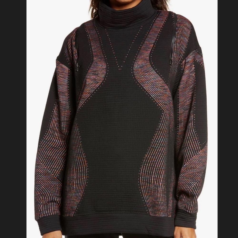 Women's Nike City Ready Mock Neck Tech Pack Running Top Size Medium CU5124-010